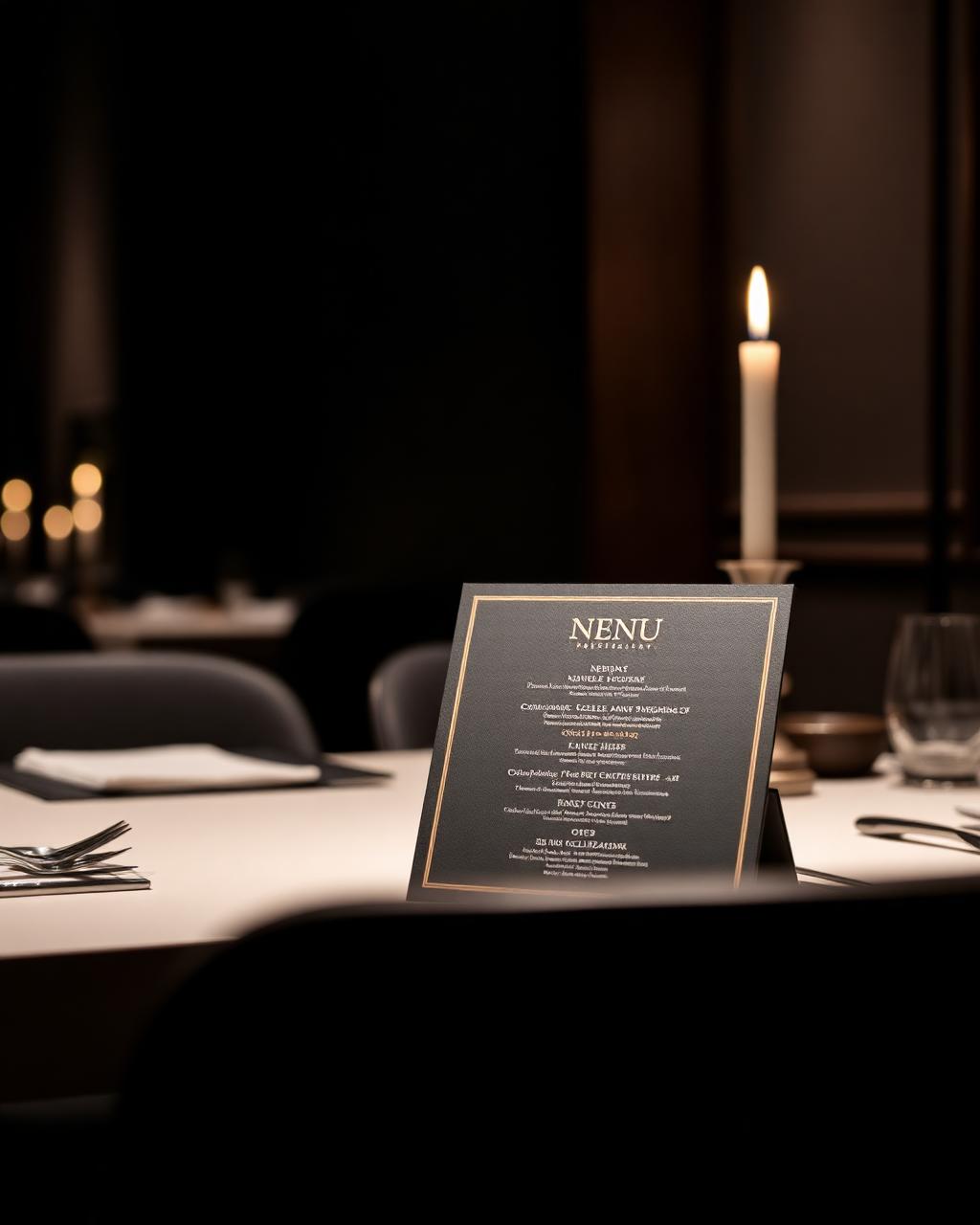 Restaurant Menu Plaques